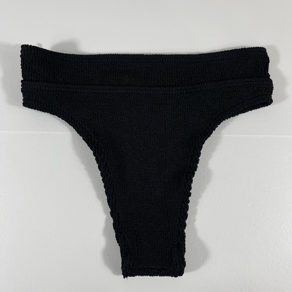 Bond-Eye the Sydney Bikini Top & the Savannah Bikini Bottom Black O/S - Picture 7 of 10